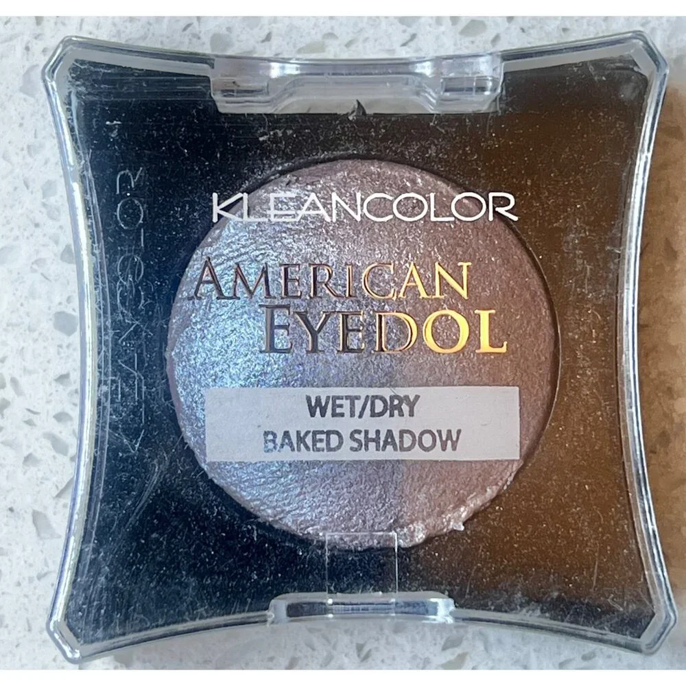 Kleancolor American Eyedol Wet/Dry Baked Eyeshadow Taboo & Malt Set of 2